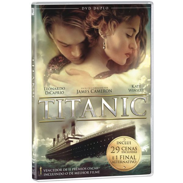 DVD Duplo - Titanic  - Leonardo DiCaprio