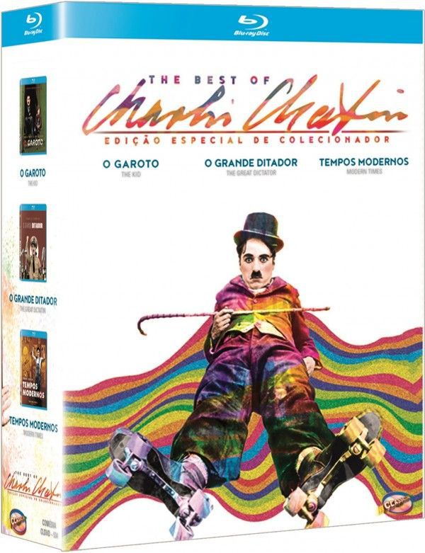 BOX Blu-Ray The Best Of Charles Chaplin