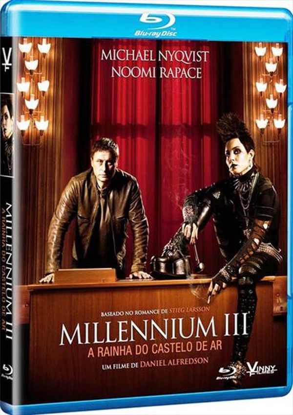 Blu Ray Millennium 3 A Rainha do Castelo de Ar