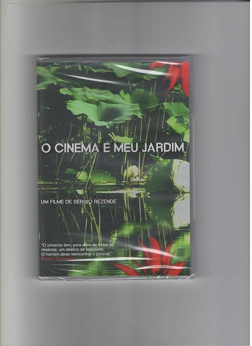 DVD O CINEMA É MEU JARDIM SERGIO REZENDE