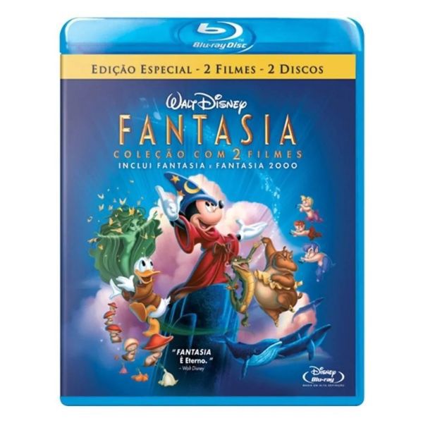 Blu-ray Duplo: Fantasia - Coleção 2 Filmes