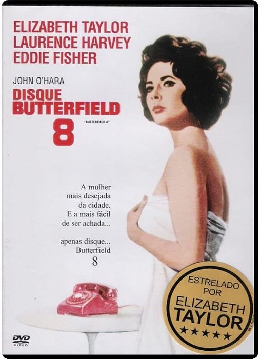 DVD - Disque Butterfield 8 - Elizabeth Taylor