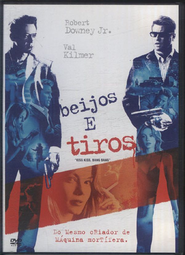 Dvd Beijos e Tiros - Robert Downey Jr. - Val Kilmer