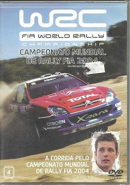 Dvd W R C Championship - Campeonato Mundial de Rally Fia 2004