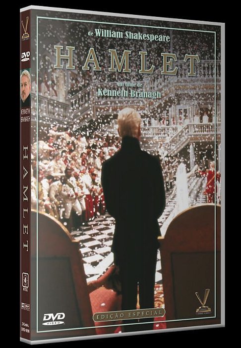 DVD Duplo  Hamlet (1996) - Versátil