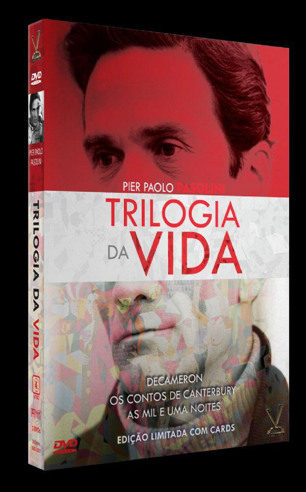 DVD TRILOGIA DA VIDA - Pasolini  (03 DVD)
