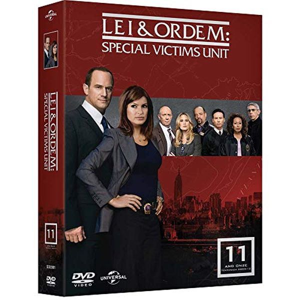 DVD - Lei & Ordem: Special Victims Unit - 11ª Temp - 5 Disco