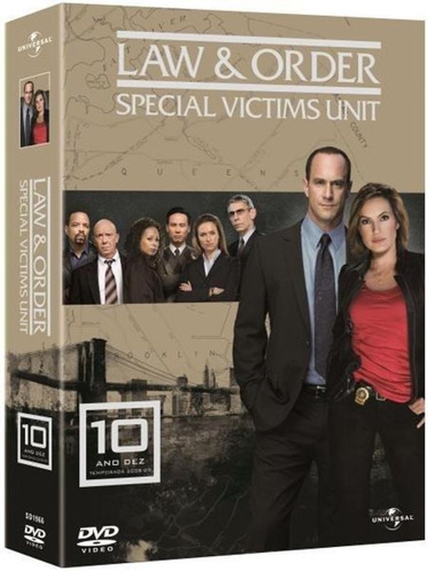 DVD Lei e Ordem - Special Victims Unit - 10ª Temp - 7 Discos