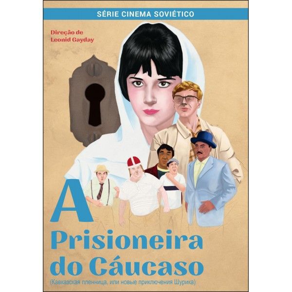 DVD A Prisioneira do Cáucaso - Leonid Gayday