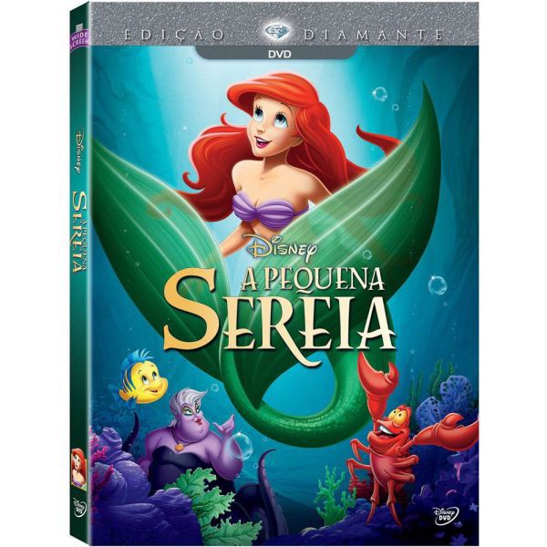 Dvd A Pequena Sereia - Disney