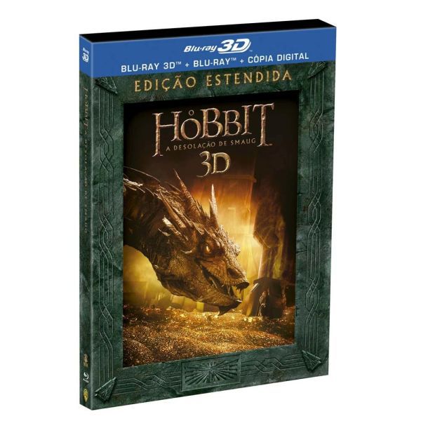 Blu-ray + Blu-ray 3D O Hobbit - A Desolação de Smaug - Edição Estendida
