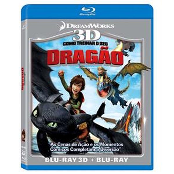 Blu-ray 3D + Blu-ray Como Treinar o Seu Dragão