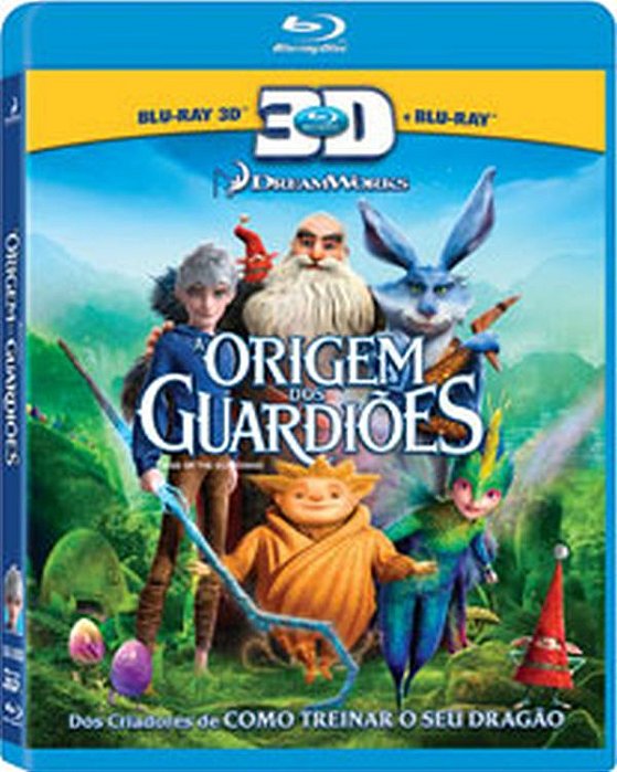 Blu Ray 3d + Blu Ray - A Origem Dos Guardiões