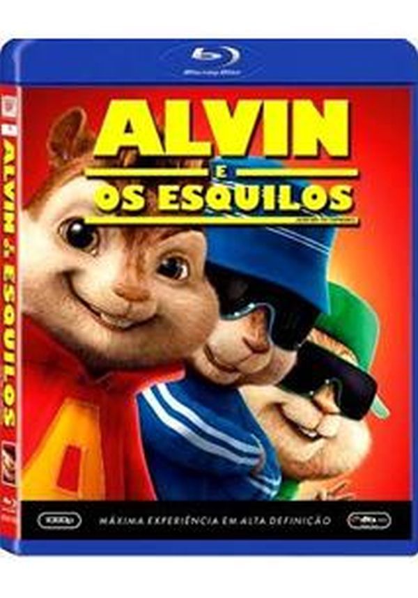 Blu Ray Alvin e os Esquilos