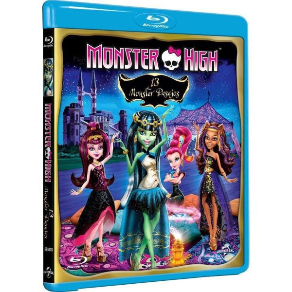 Blu-Ray - Monster High - 13 Monster Desejos