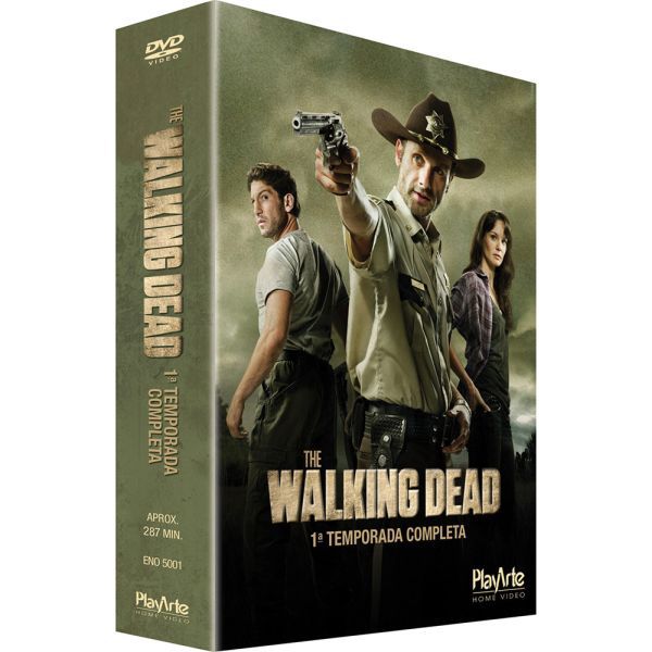 Box Dvd The Walking Dead 1 Temp - 3 Discos