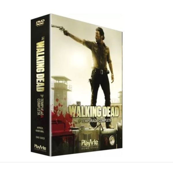 Box Dvd The Walking Dead 3 Temp - 5 Discos
