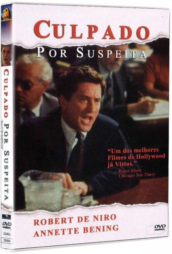 Dvd - Culpado por Suspeita - Robert de Niro