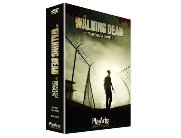 Box DVD - The Walking Dead - 4ª Temp - 5 Discos