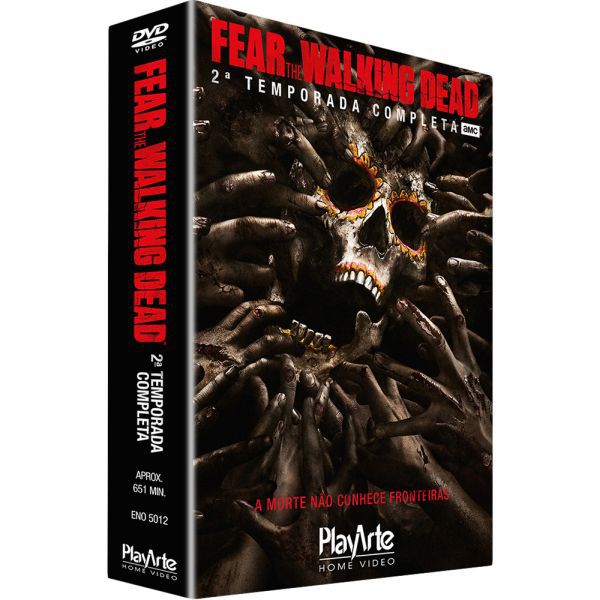 DVD Fear The Walking Dead - 2ª Temp - 4 Discos