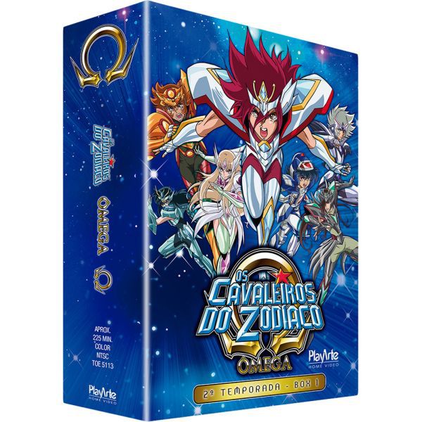 DVD - Os Cavaleiros do Zodíaco - Ômega – 2ª Temp box 1
