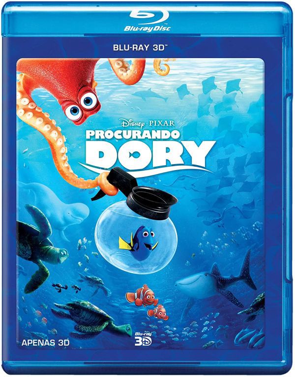 Blu-Ray 3d - Procurando Dory