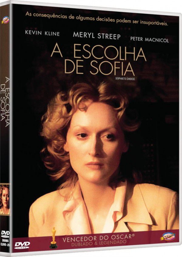 Dvd A Escolha de Sofia - Meryl Streep