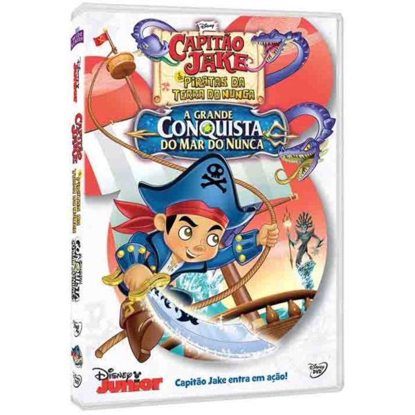 Dvd - Capitão Jake - A Grande Conquista Do Mar Do Nunca