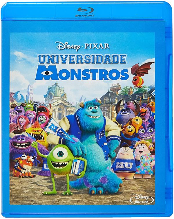 Blu-Ray Universidade Monstros