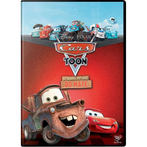 Dvd - Cars Toon - As Grandes Histórias Do Mate