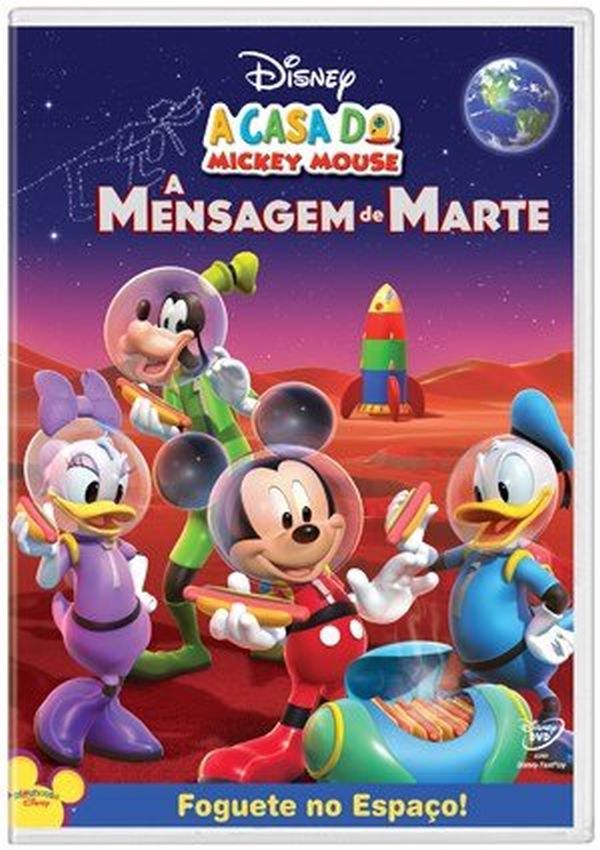 DVD A Casa do Mickey Mouse: A Mensagem de Marte