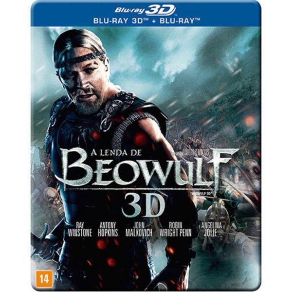 Blu-Ray 2D + Blu-Ray 3D - A Lenda De Beowulf