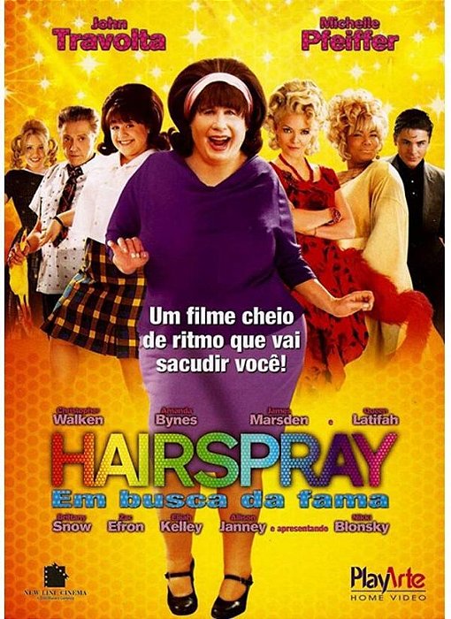 Dvd - Hairspray - Em Busca Da Fama  - John Travolta