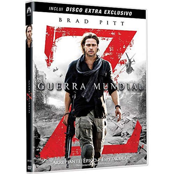 Dvd Duplo Guerra Mundial Z - Brad Pitt