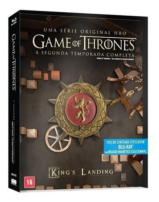 Blu-Ray Steelbook Game Of Thrones - 2ª Temporada Completa