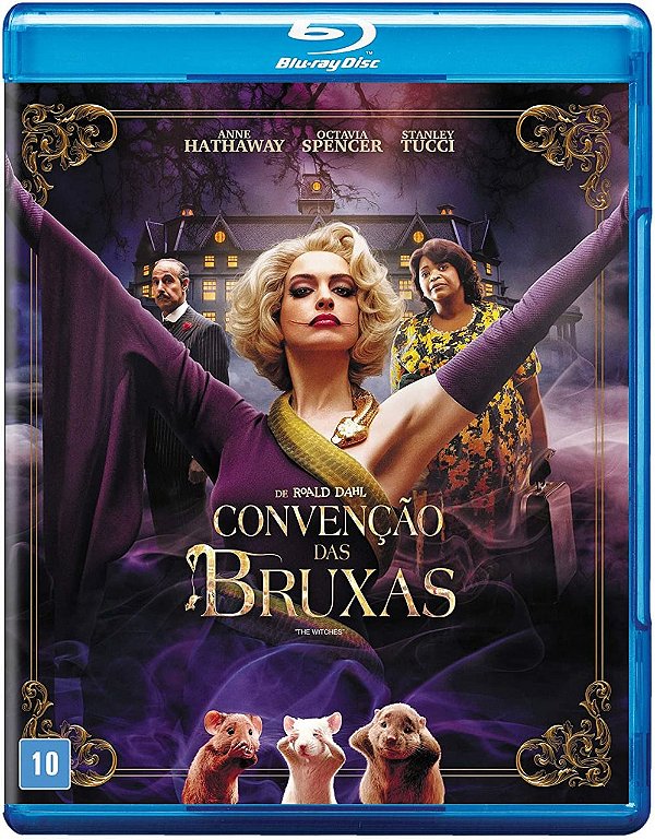 Blu-Ray CONVENÇÃO DAS BRUXAS - (2020)