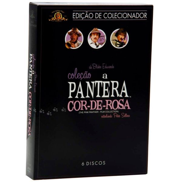 Dvd Box Coleção A Pantera Cor-de-rosa (6 Discos)