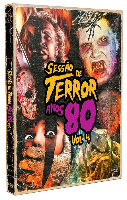 DVD Duplo Sessão de Terror Anos 80 - Vol.4