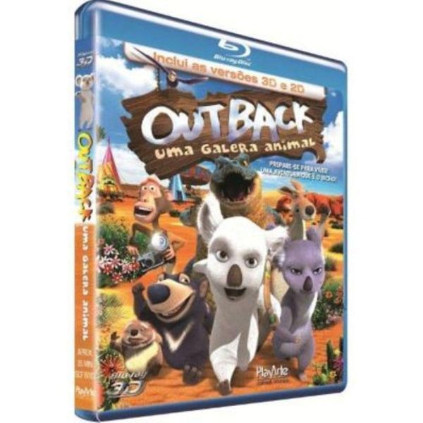 Blu-Ray 2D/3D - Outback - Uma Galera Animal