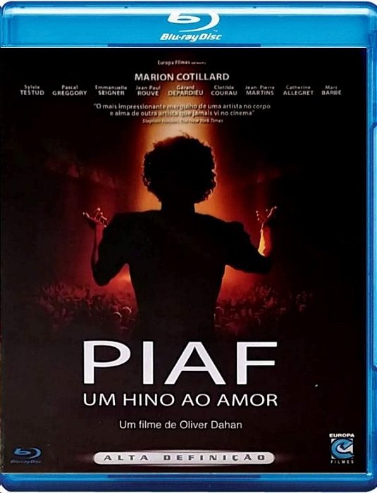 Blu-ray Piaf Um Hino Ao Amor