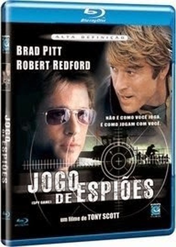 Blu-Ray - Jogo de Espiões - Brade Pitt - Robert RedFord