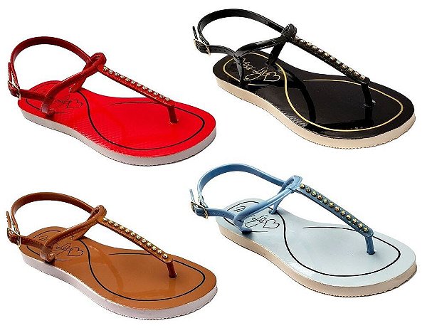 Sandália rasteira feminina no ATACADO - Venda de Coisas - Produtos no  Atacado
