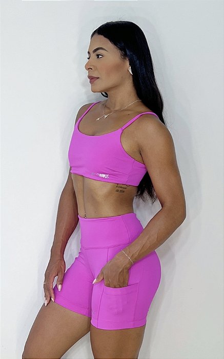 Conjunto fitness Milly pink