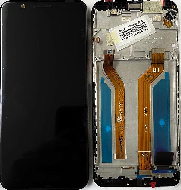 Frontal Completa Tela Touch Display Lcd Asus Zenfone Max Pro ( Zb601Kl ) / Max Pro M1 ( Zb602Kl ) ** Com Aro **