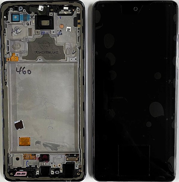 Frontal Completa Tela Touch Display Lcd Samsung A72 ** Com Aro **