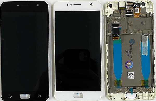 Frontal Completa Tela Touch Display Lcd Asus Zenfone Live ( Zb553Kl ) ** Com Aro **