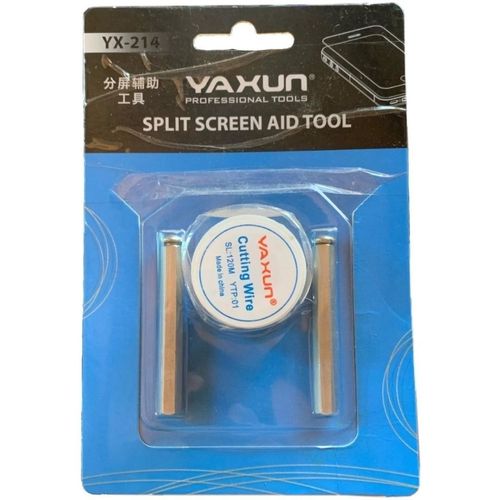 Fio De Aço Com Manopla Yaxun Yx-214 P/ Separar Touch De Lcd
