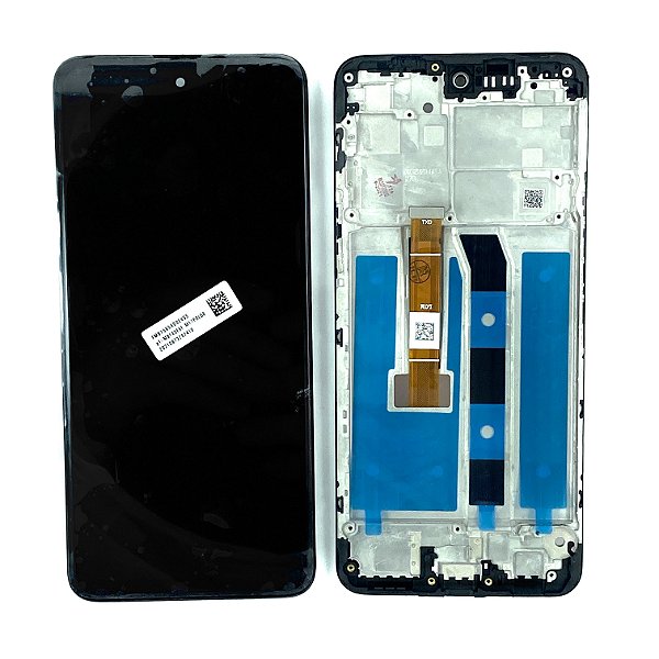 Frontal Completa Tela Touch Display Lcd Lg K42 / k62 ** Com Aro **