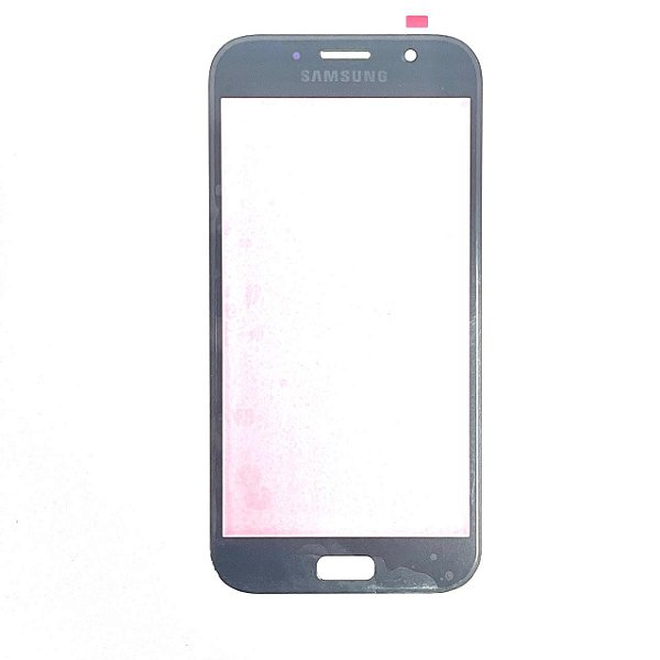 Vidro Samsung A7 2017 ( A720 ) Sem Cola Oca Preto