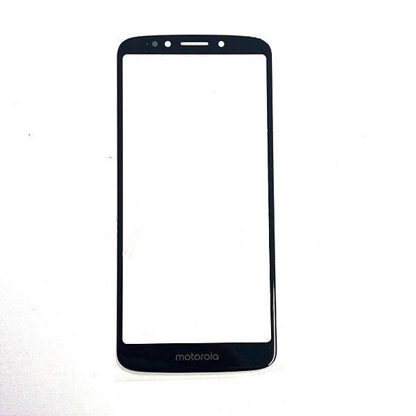 Vidro Motorola Moto E5 ( Xt1944-4 ) / G6 Play ( Xt1922-5 ) Sem Cola Oca Preto